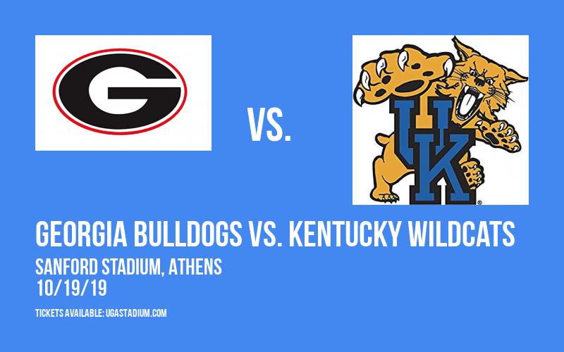 Georgia Bulldogs vs. Kentucky Wildcats at Sanford Stadium tickets Georgia Bulldogs vs. Kentucky Wildcats at Sanford Stadium