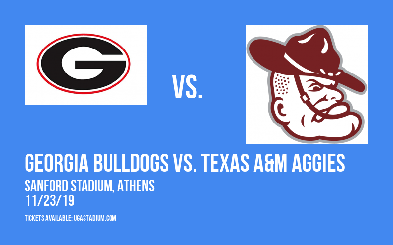 Georgia Bulldogs vs. Texas A&M Aggies at Sanford Stadium tickets Georgia Bulldogs vs. Texas A&M Aggies at Sanford Stadium