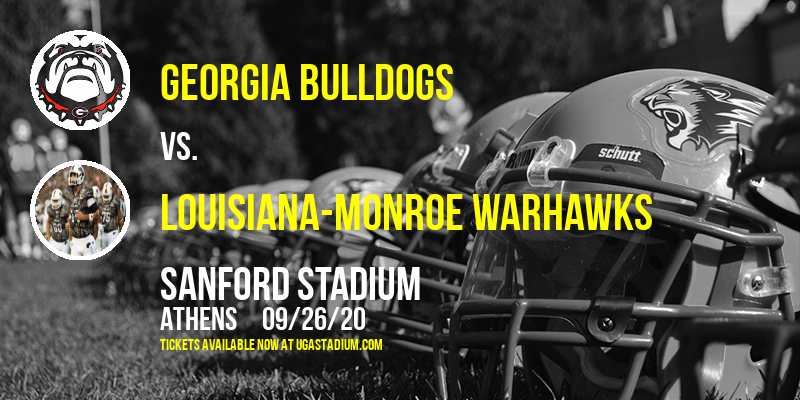 Georgia Bulldogs vs. Louisiana-Monroe Warhawks at Sanford Stadium