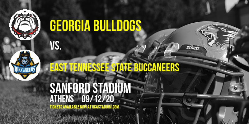 Georgia Bulldogs vs. East Tennessee State Buccaneers at Sanford Stadium