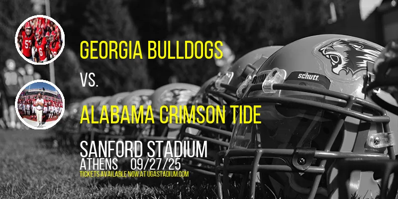 Georgia Bulldogs at Sanford Stadium