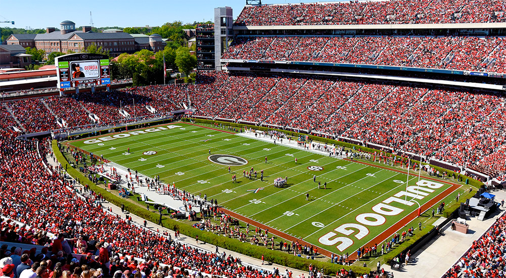 Sanford Stadium Seating Chart