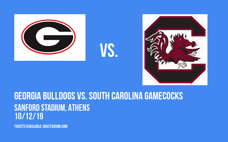 Georgia Bulldogs vs. South Carolina Gamecocks at Sanford Stadium