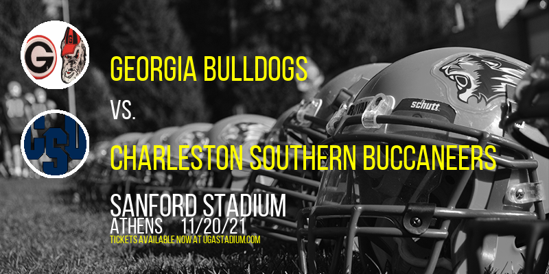 Georgia Bulldogs vs. Charleston Southern Buccaneers at Sanford Stadium
