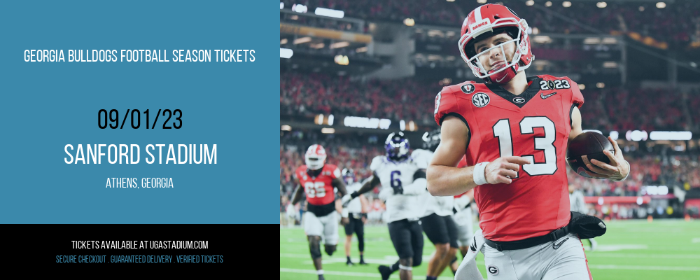 Georgia Bulldogs Football Season Tickets at Sanford Stadium