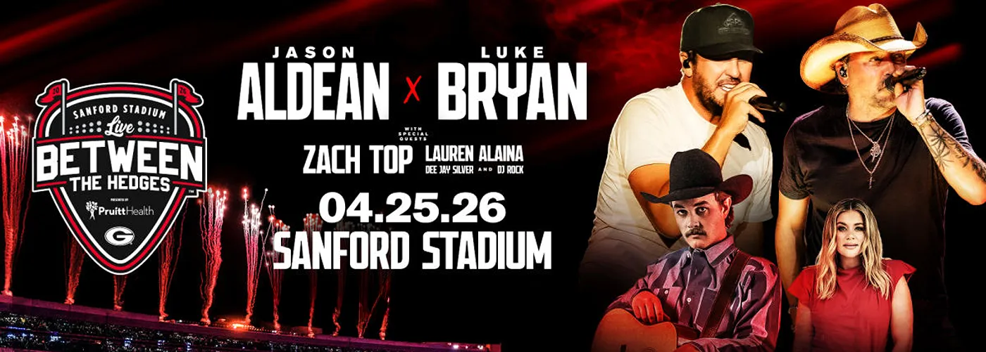 Live Between The Hedges: Luke Bryan, Jason Aldean, Zach Top & Lauren Alaina